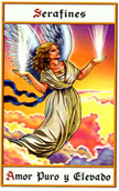 tarot angeles El Serafín del amor puro y elevado