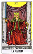tarot del trabajo La Justicia